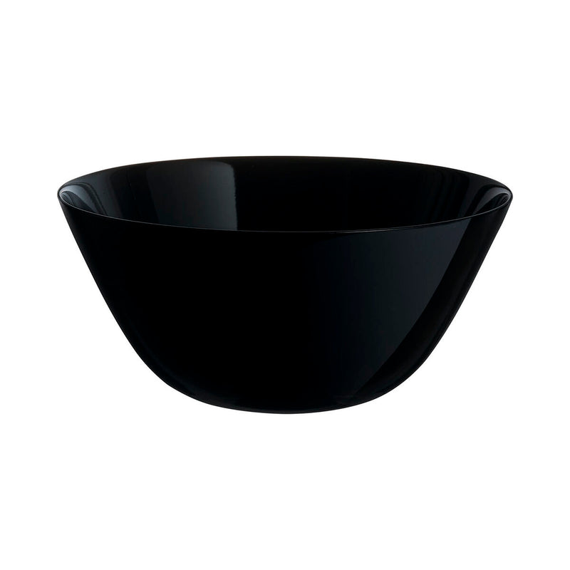 Salatschüssel Arcopal Zelie Schwarz Glas (24 cm) (6 Stück)