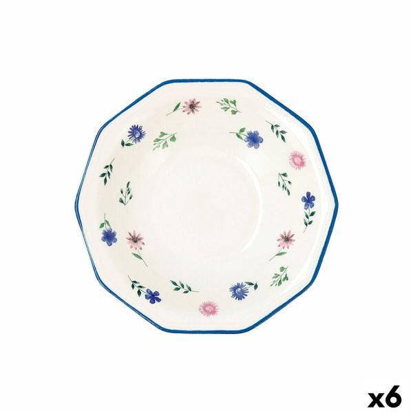 Suppenteller Queen´s By Churchill Allison aus Keramik Bunt Porcelæn (Ø 20,5 cm) (6 Stück)