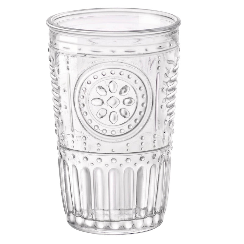 Becher Bormioli Rocco Romantic Durchsichtig Glas (340 ml) (6 Stück)