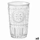 Becher Bormioli Rocco Romantic Durchsichtig Glas (340 ml) (6 Stück)