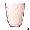 Becher Luminarc Concepto Riad Rosa Glas (310 ml) (6 Stück)