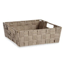 Korb Geflochten Beige Stoff 3 L (23 x 8 x 27 cm) (48 Stück)