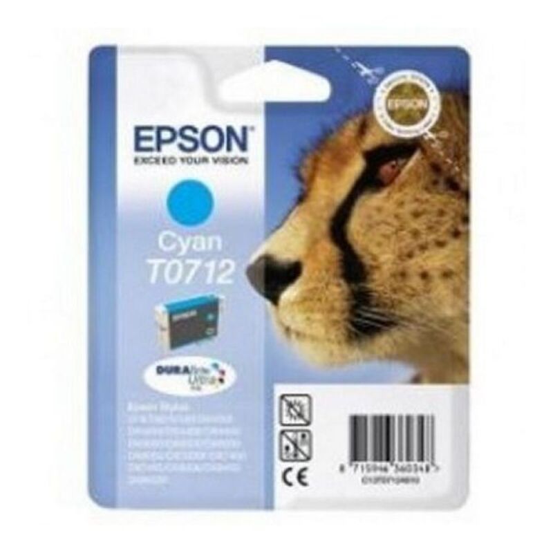 Original Tintenpatrone Epson T0712 Türkis