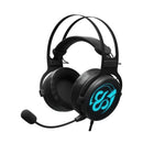 Gaming Headset mit Mikrofon Newskill Kimera V2 LED RGB 15 mW Schwarz