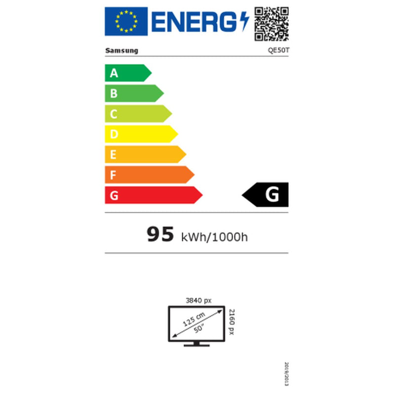 Smart TV Samsung LH50QETELGCXEN (Restauriert D)