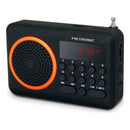 Tragbares Radio METRONIC FM USB Micro SD Schwarz